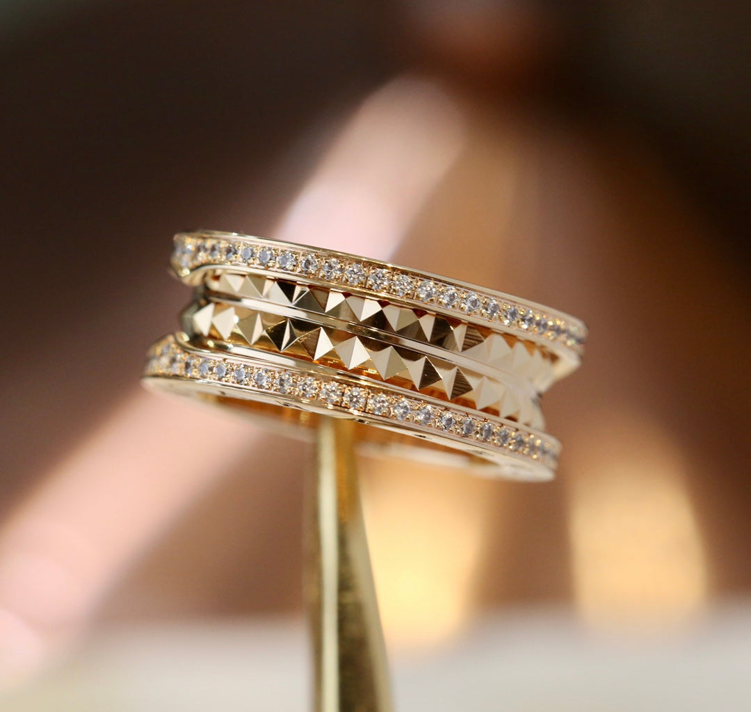 [Luna Brilliance]ZERO 1 GOLD DIAMOND RING