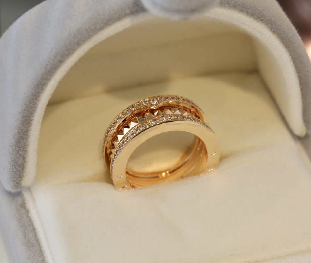 [Luna Brilliance]ZERO 1 GOLD DIAMOND RING