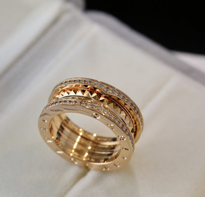 [Luna Brilliance]ZERO 1 GOLD DIAMOND RING