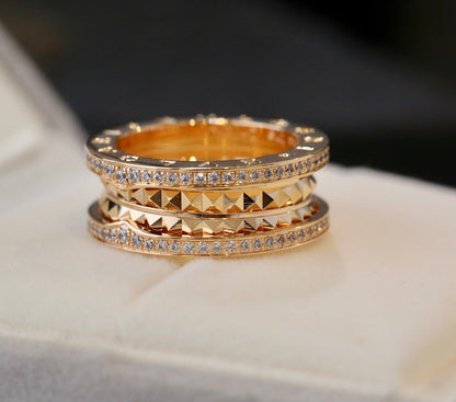 [Luna Brilliance]ZERO 1 GOLD DIAMOND RING