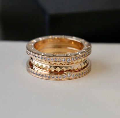 [Luna Brilliance]ZERO 1 GOLD DIAMOND RING