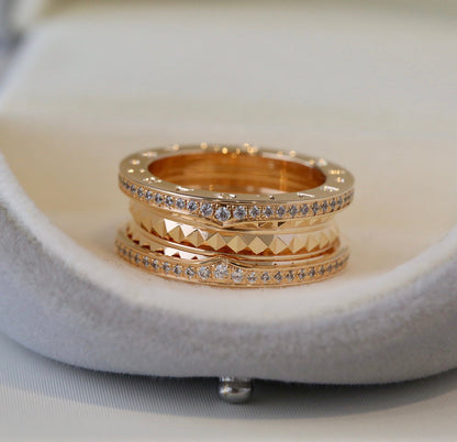 [Luna Brilliance]ZERO 1 GOLD DIAMOND RING