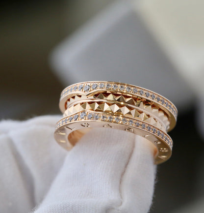 [Luna Brilliance]ZERO 1 GOLD DIAMOND RING