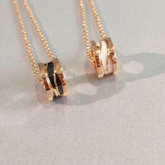 [Luna Brilliance]ZERO 1 NECKLACE PINK GOLD