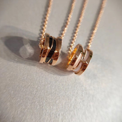 [Luna Brilliance]ZERO 1 NECKLACE PINK GOLD
