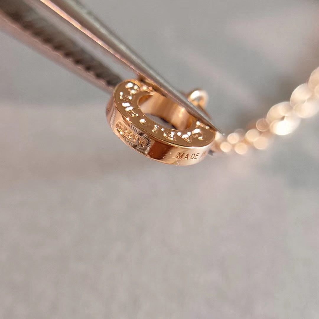 [Luna Brilliance]ZERO 1 NECKLACE PINK GOLD