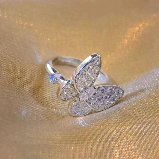 [Luna Brilliance]BUTTERFLY DIAMOND RING