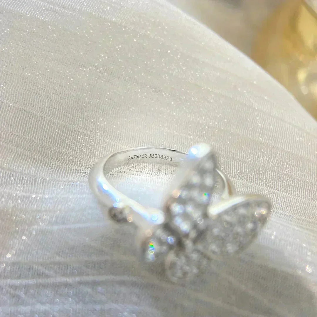 [Luna Brilliance]BUTTERFLY DIAMOND RING