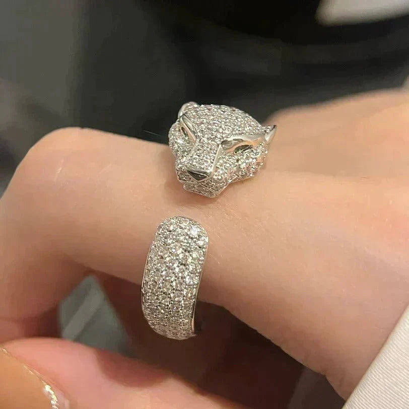 [Luna Brilliance]PANTHERE 5.5MM ALL DIAMOND RING
