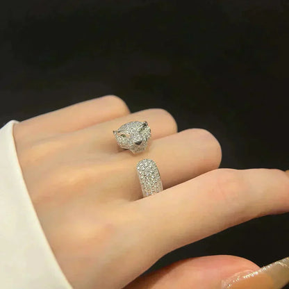 [Luna Brilliance]PANTHERE 5.5MM ALL DIAMOND RING