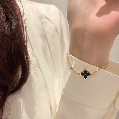 [Luna Brilliance]COLOR STAR PINK GOLD DIAMOND BRACELET