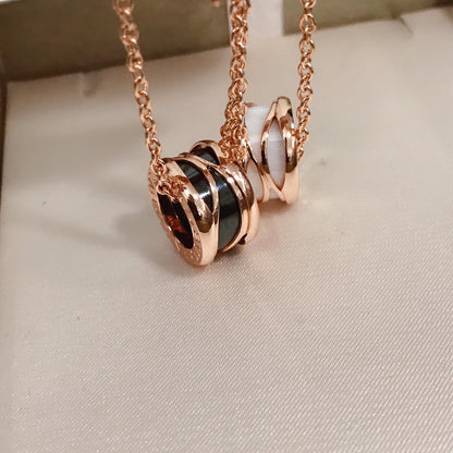 [Luna Brilliance]ZERO 1 FOUR BAND PINK GOLD CERAMIC