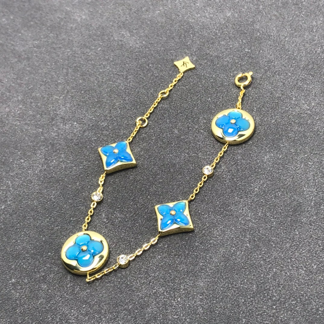 [Luna Brilliance]STAR AND SUN TURQUOISE 4 MOTIFS 3 DIAMONDS
