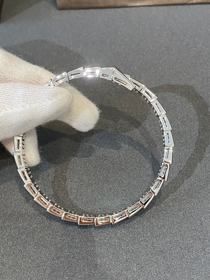 [Luna Brilliance]SERPENTI BRACELET DIAMONDS SILVER