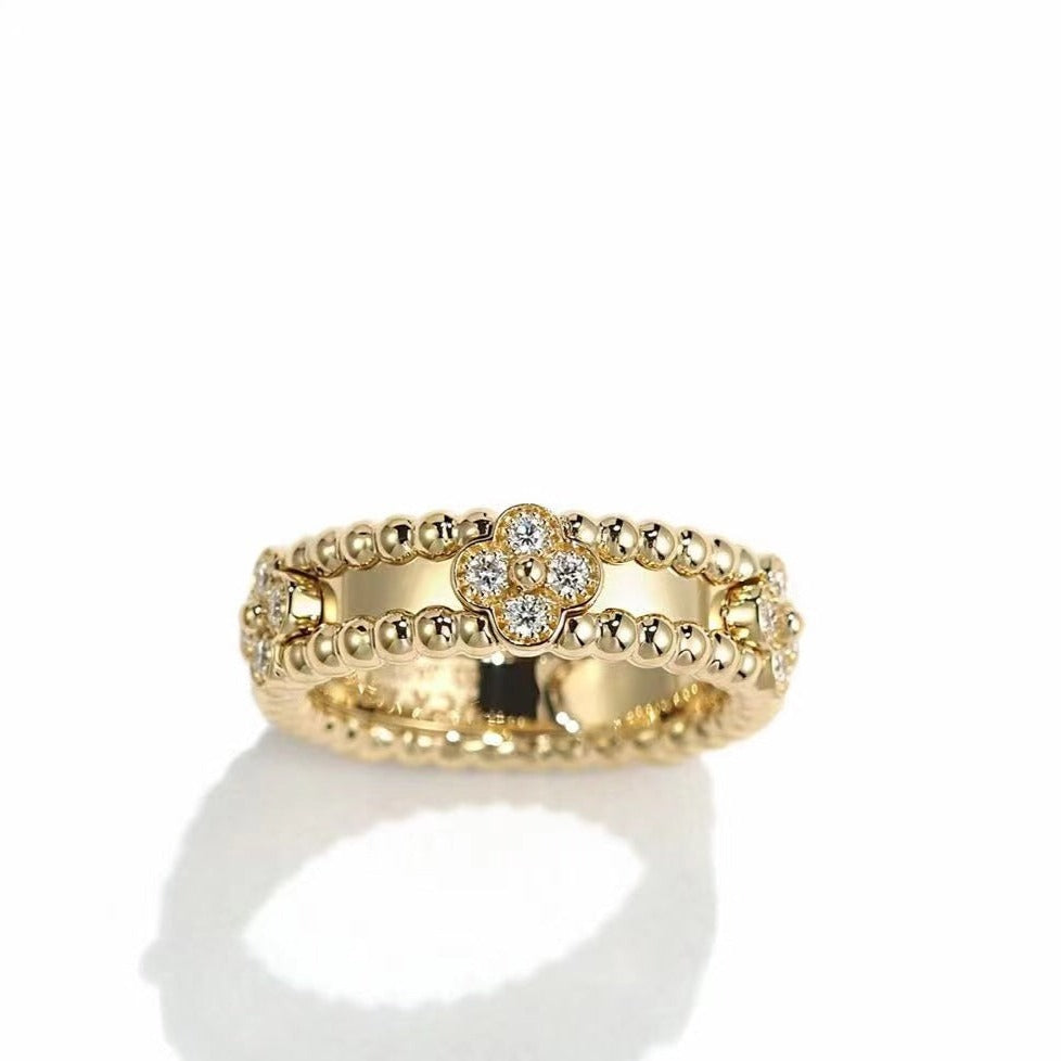 [Luna Brilliance]PERLEE GOLD DIAMOND RING