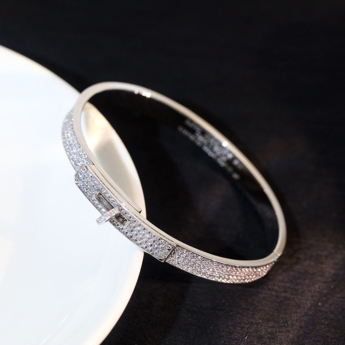[Luna Brilliance]KELLY BRACELET DIAMOND PAVED