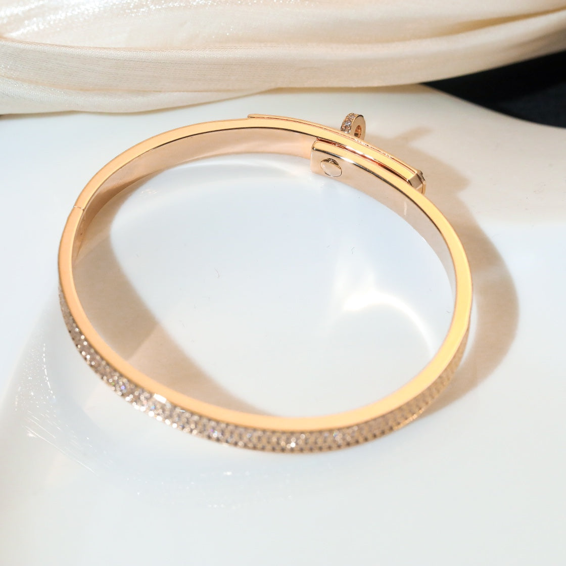 [Luna Brilliance]KELLY BRACELET DIAMOND PAVED
