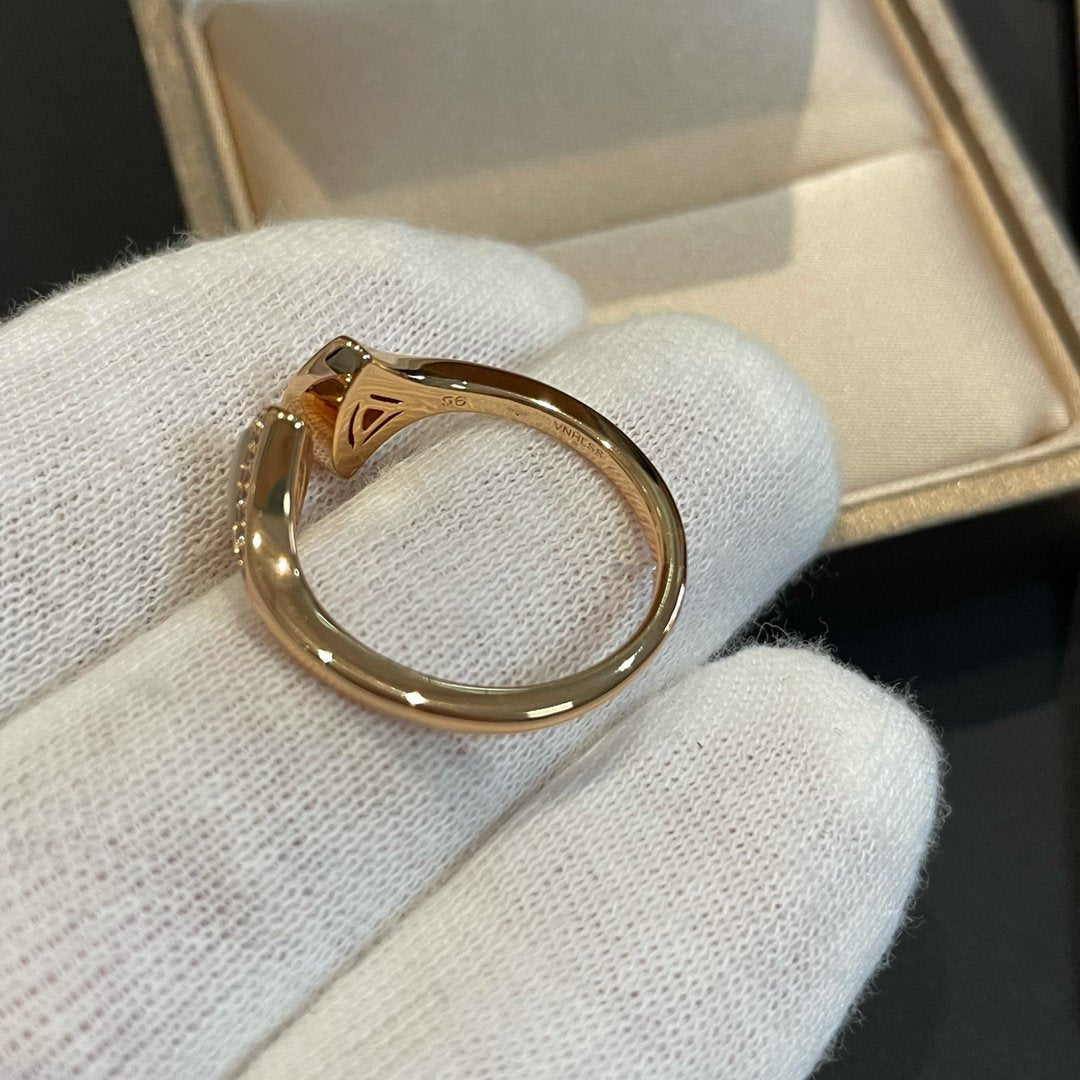 [Luna Brilliance]DREAM MOP DIAMOND OPEN RING