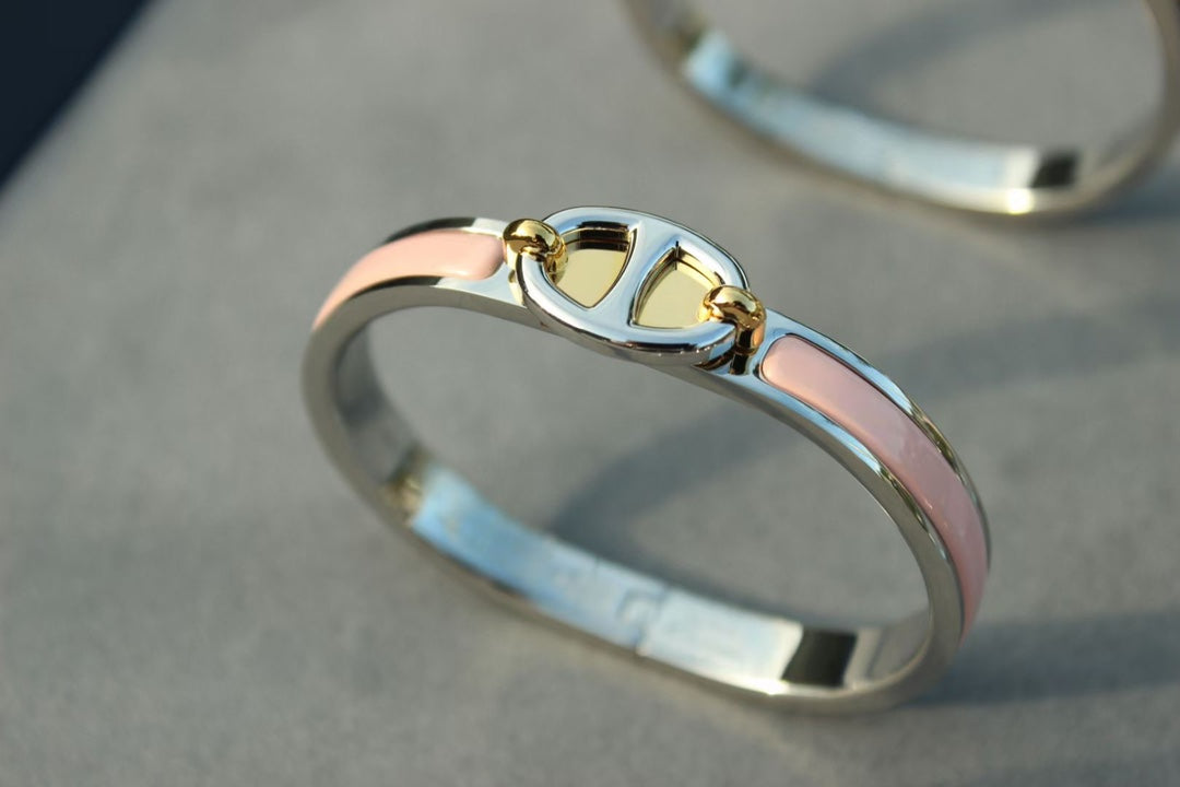 [Luna Brilliance]CLIC CHAINE SILVER BRACELET