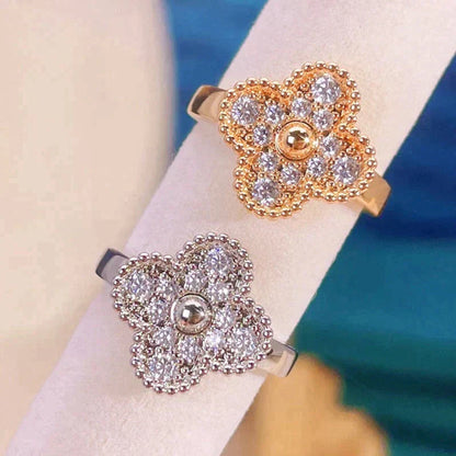 [Luna Brilliance]CLOVER DIAMOND RING