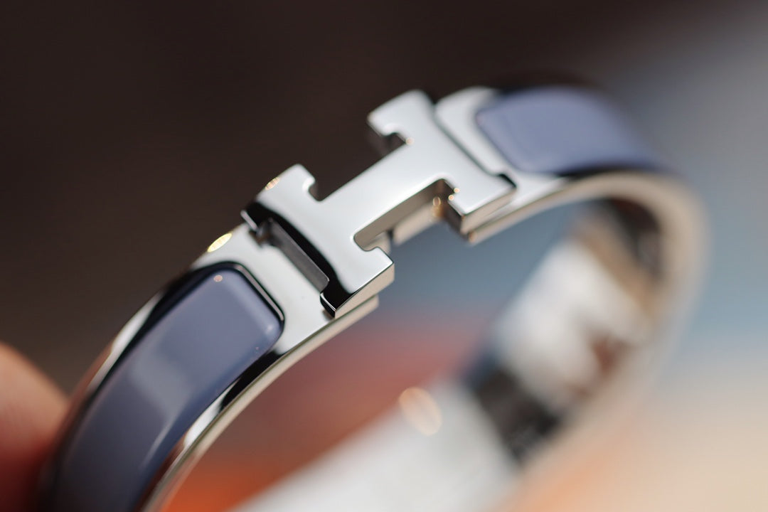 [Luna Brilliance]H BRACELET 12MM BLUE GRAY
