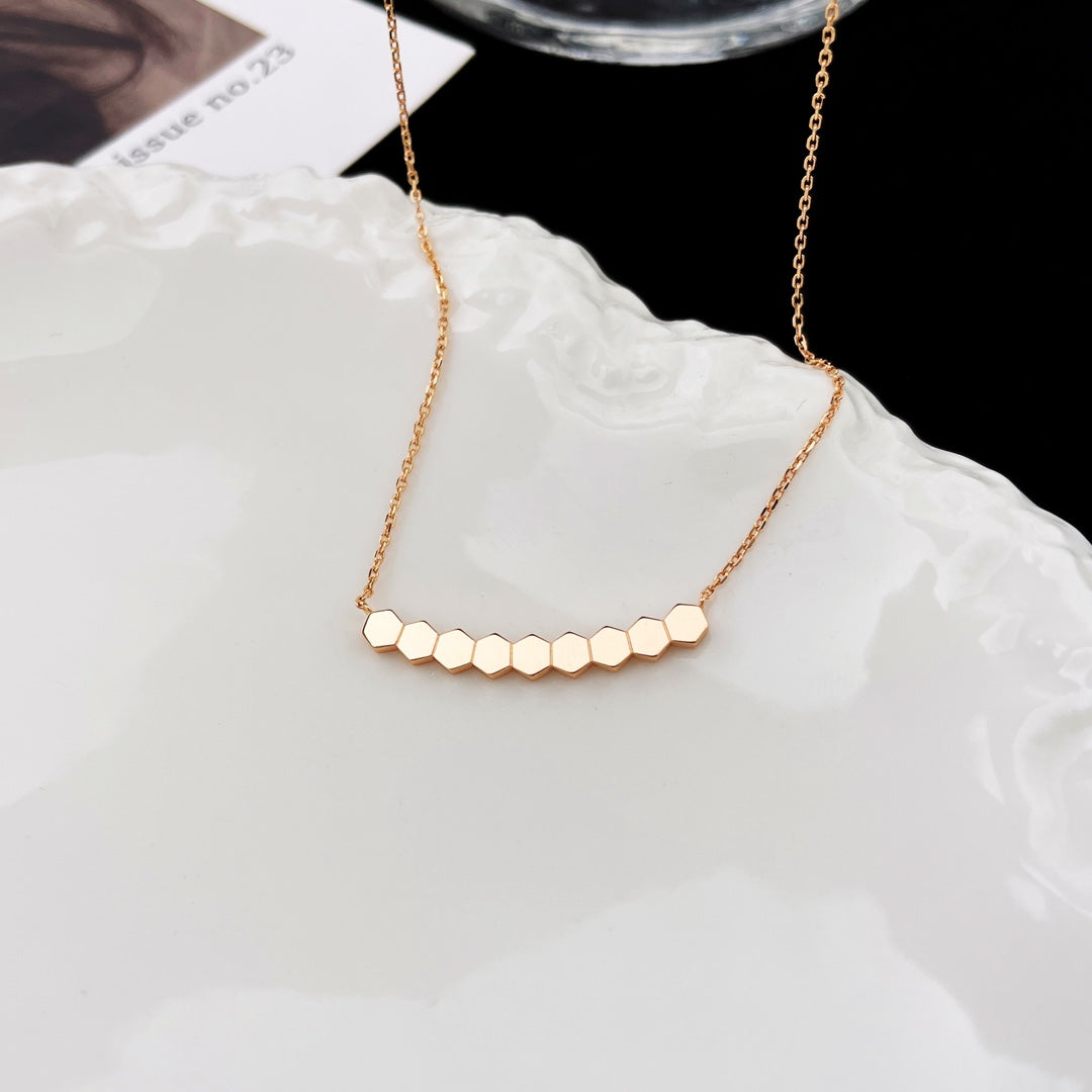 [Luna Brilliance]BEE MY LOVE DIAMOND NECKLACE