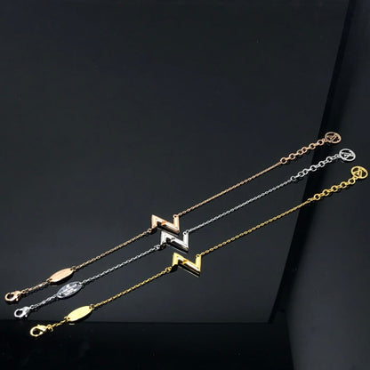 [Luna Brilliance]VOLT LV LOGO BRACELET
