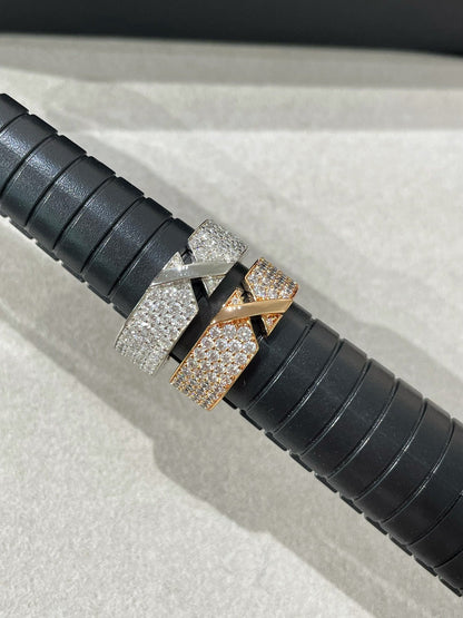 [Luna Brilliance]LIENS EVIDENCE  DIAMOND PAVED RING