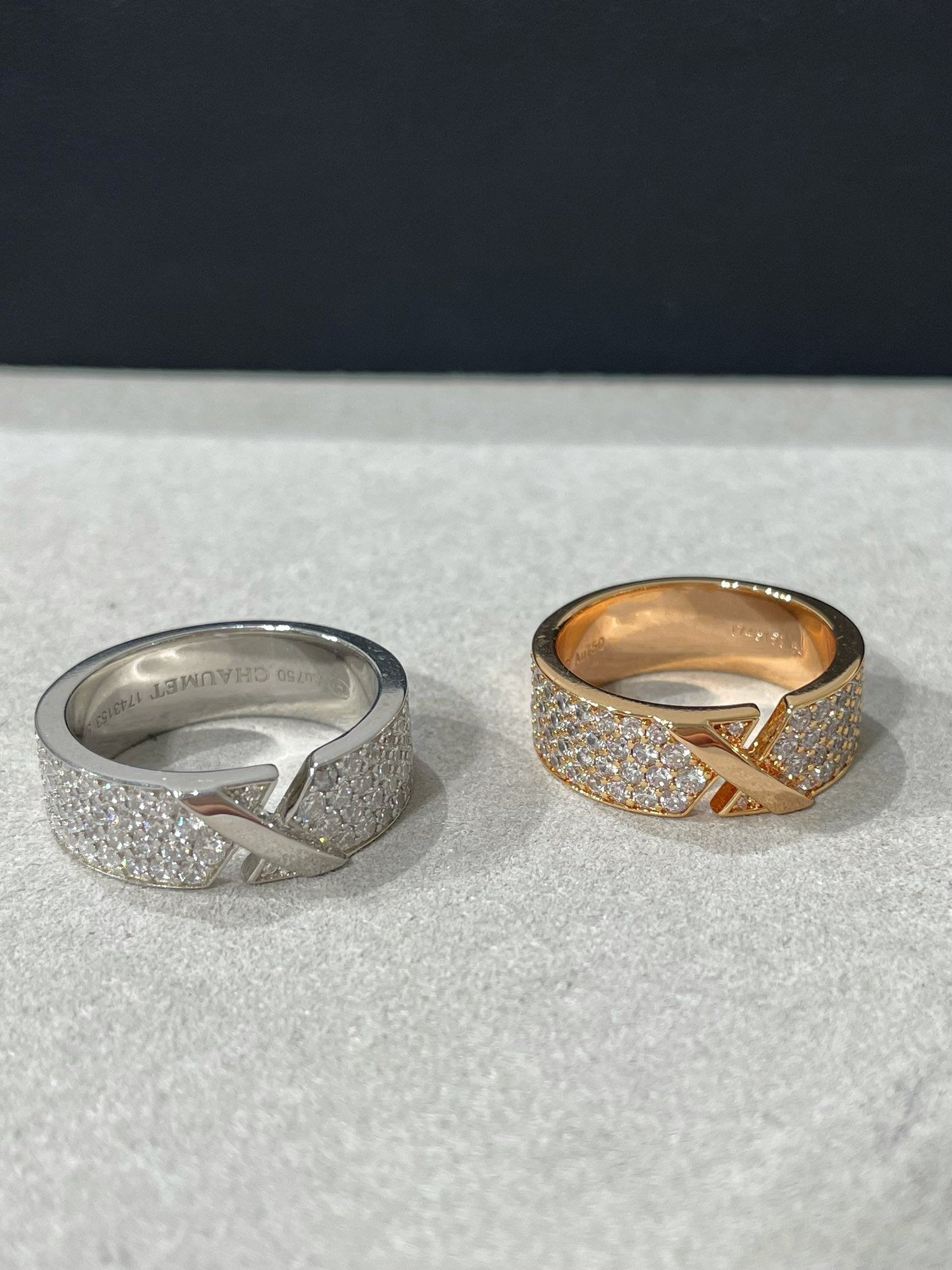 [Luna Brilliance]LIENS EVIDENCE  DIAMOND PAVED RING