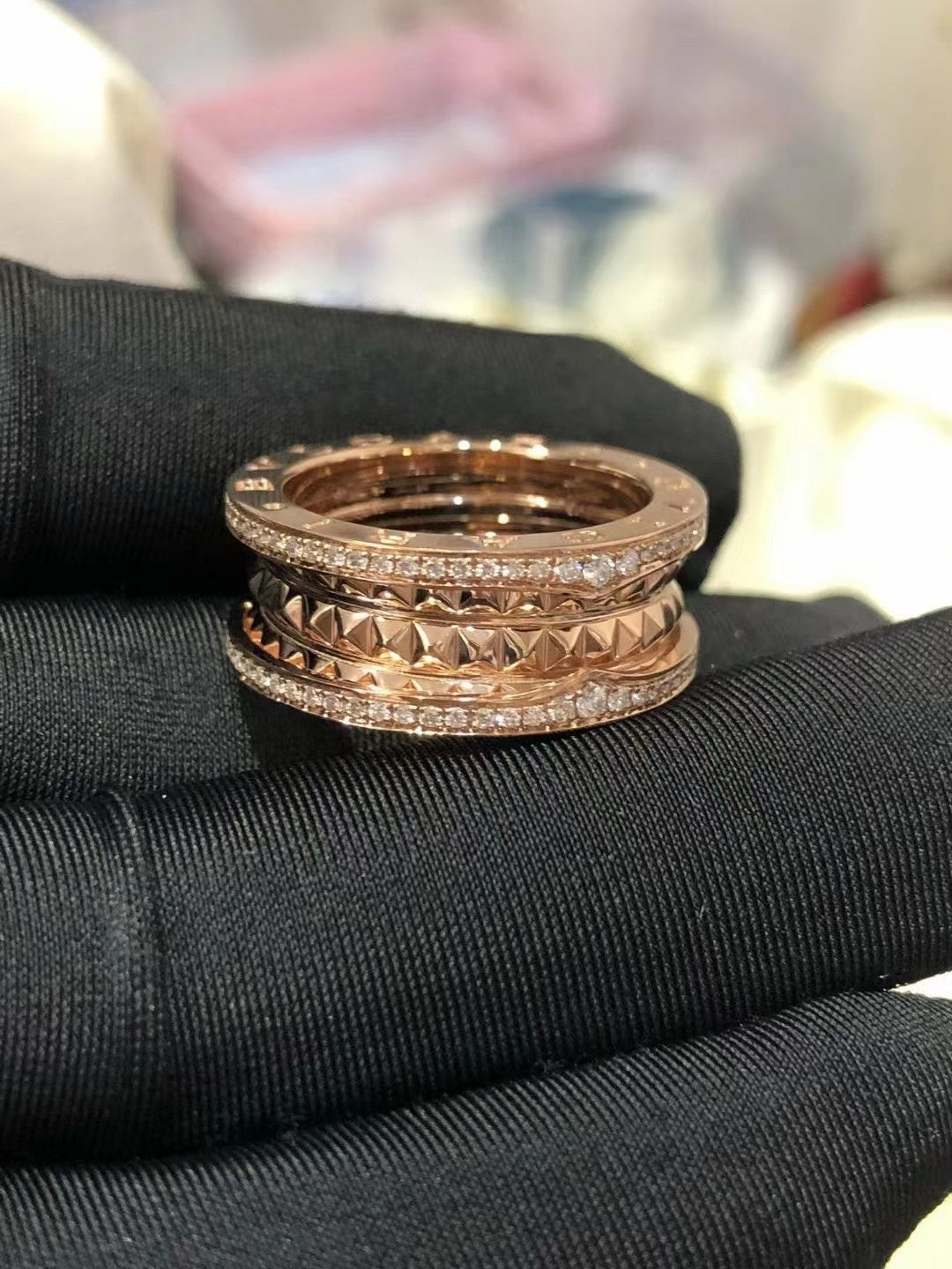 [Luna Brilliance]ZERO 1 ROCK DIAMOND PINK GOLD