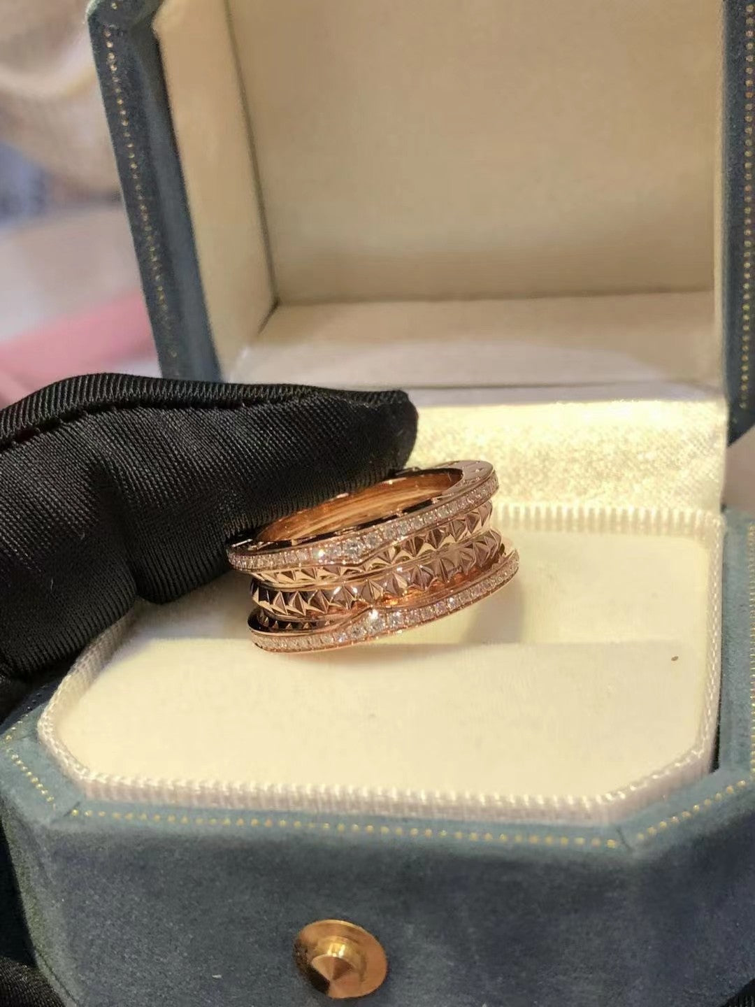 [Luna Brilliance]ZERO 1 ROCK DIAMOND PINK GOLD