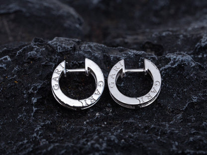 [Luna Brilliance]ZERO 1 MINI SILVER DIAMOND EARRINGS