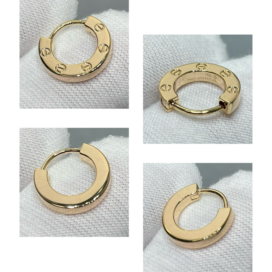 [Luna Brilliance]LOVE MINI EARRINGS