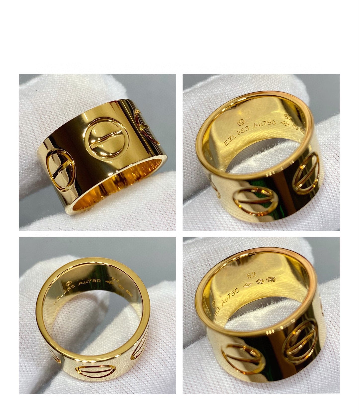 [Luna Brilliance]LOVE 11MM LARGE RING