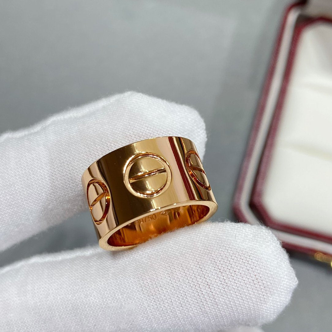 [Luna Brilliance]LOVE 11MM LARGE RING
