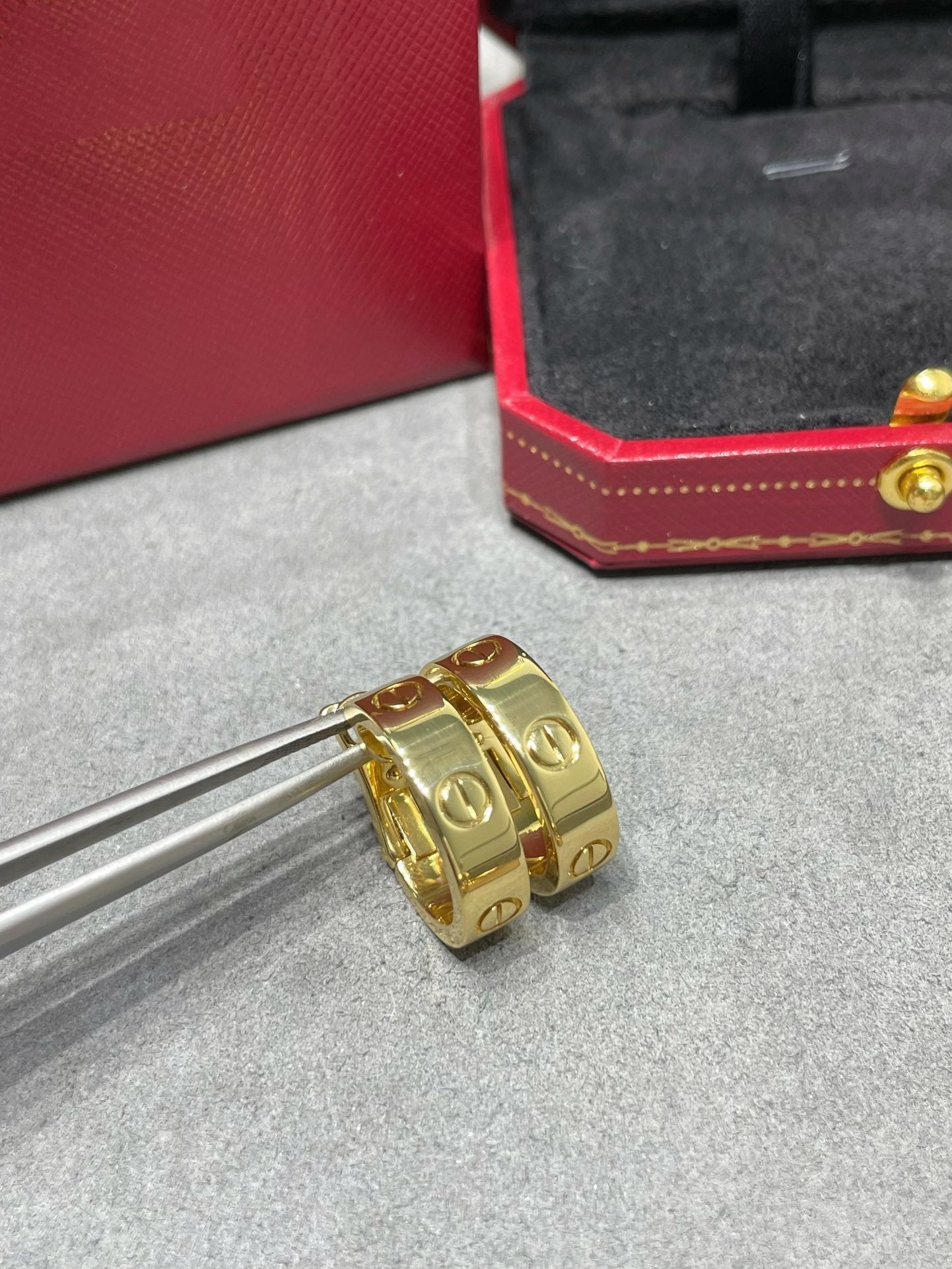 [Luna Brilliance]LOVE 5.5MM EARRINGS