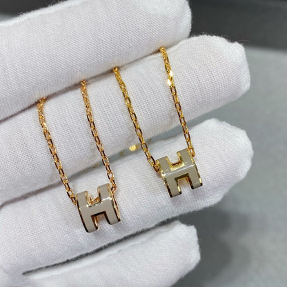 [Luna Brilliance]MINI POP H NECKLACE