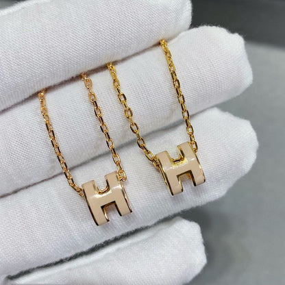 [Luna Brilliance]MINI POP H NECKLACE
