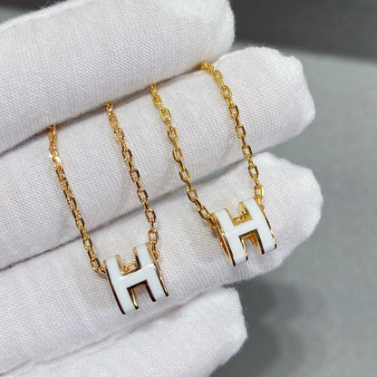 [Luna Brilliance]MINI POP H NECKLACE
