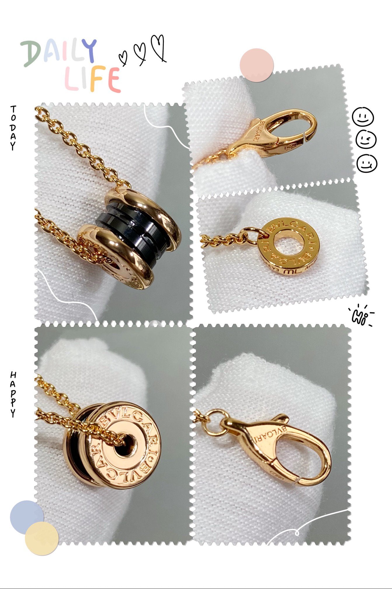 [Luna Brilliance]ZERO 1 CERAMIC MINI NECKLACE