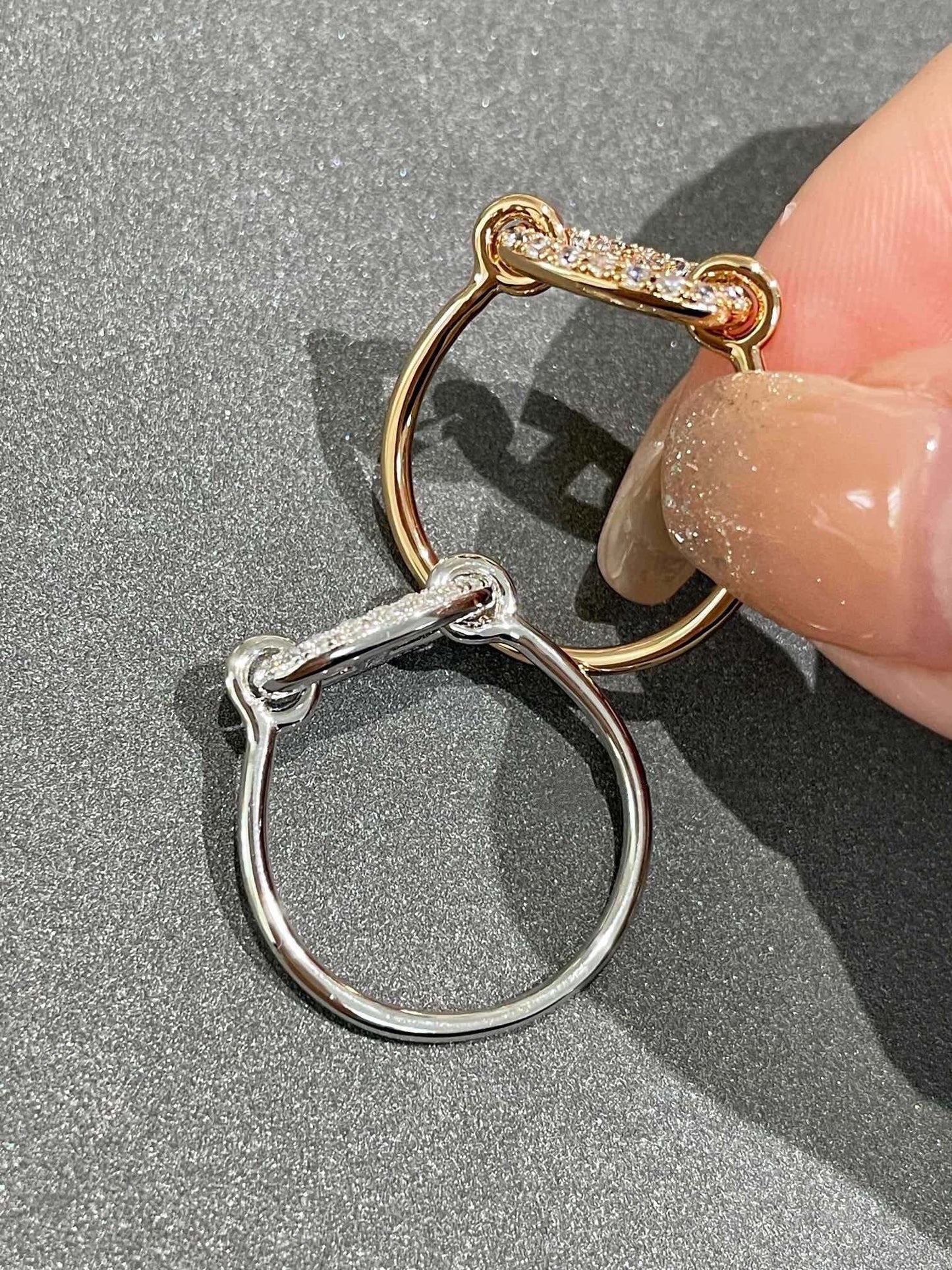 [Luna Brilliance]RONDE SMALL DIAMOND RING