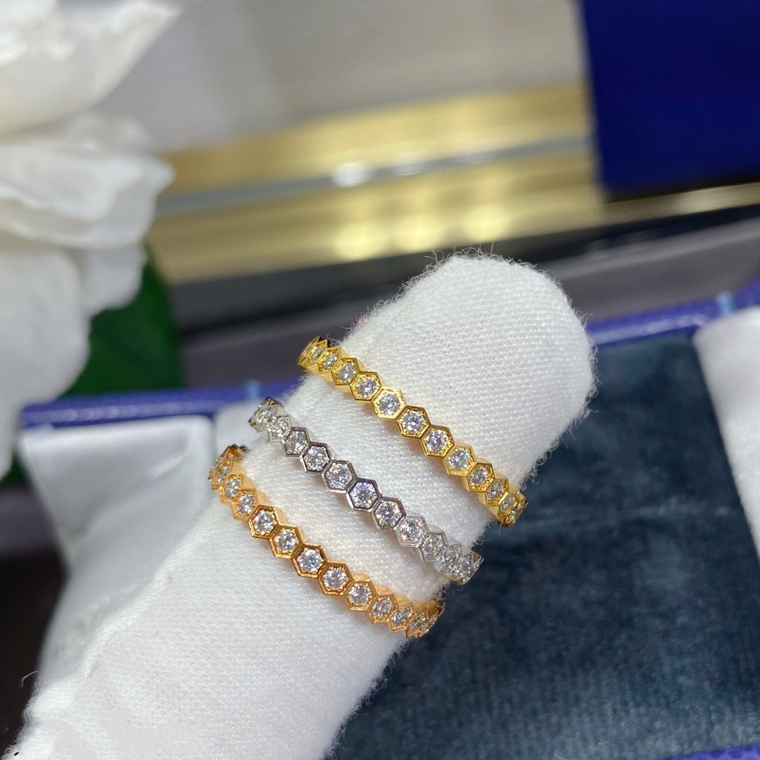 [Luna Brilliance]BEE LOVE DIAMOND PAVED SMALL RING