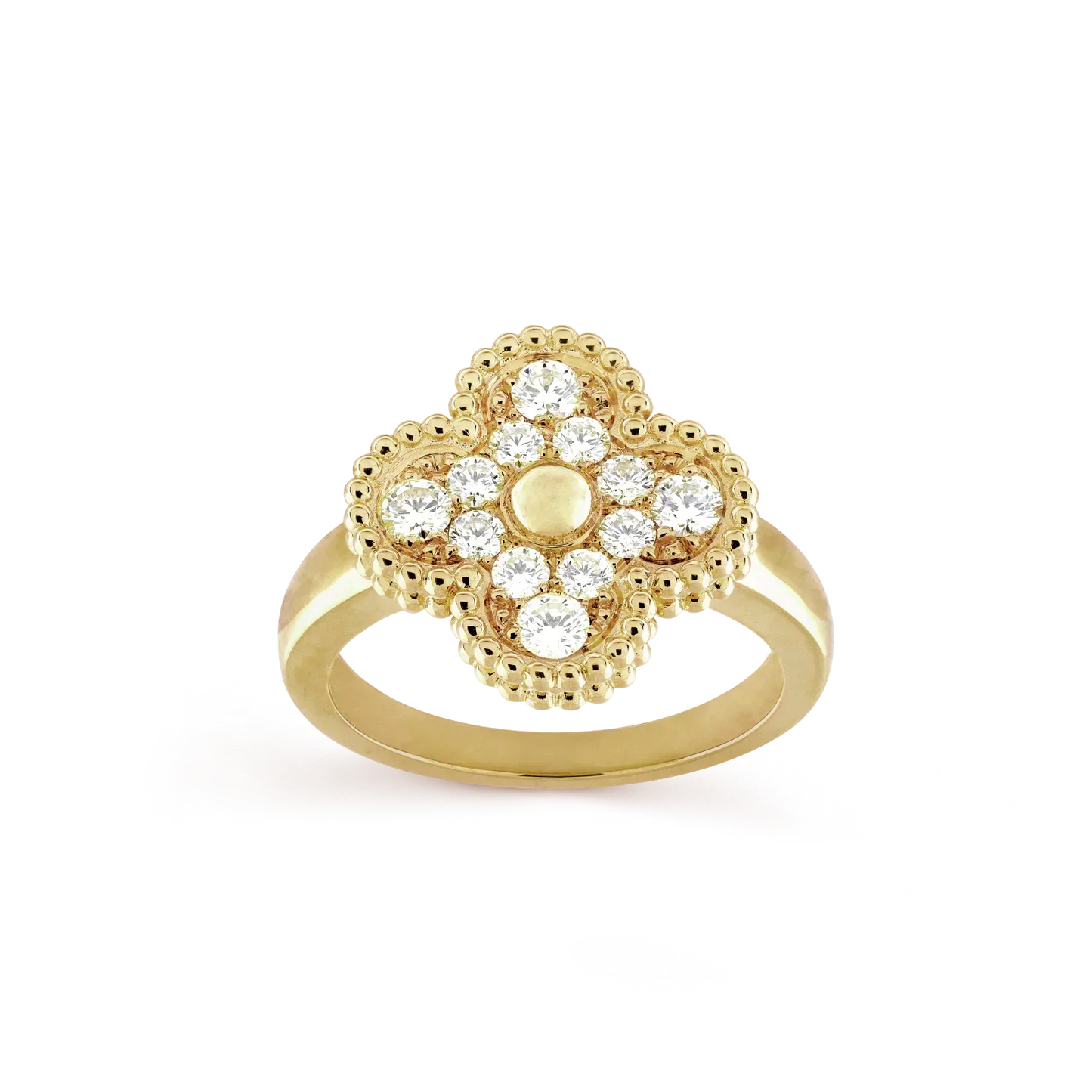 [Luna Brilliance]CLOVER DIAMOND RING