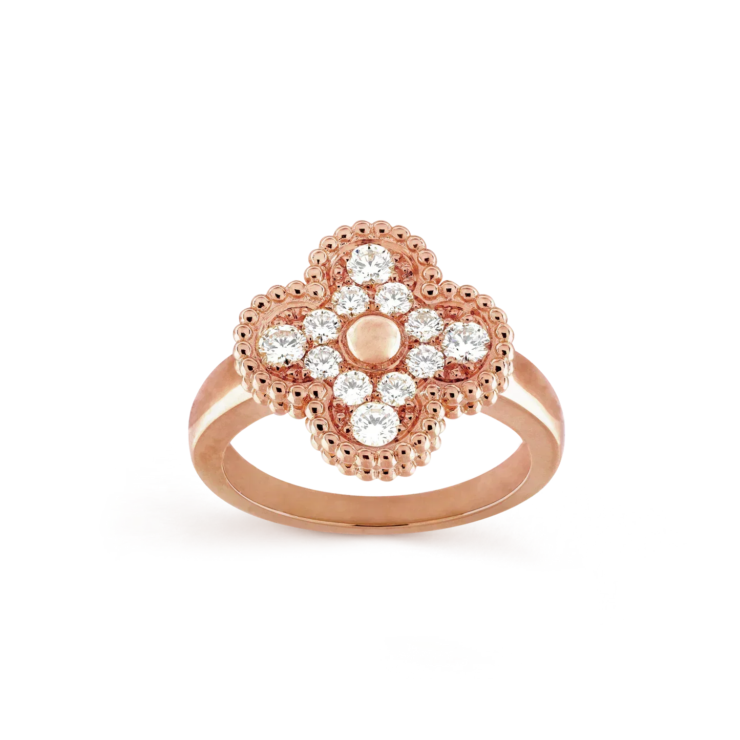 [Luna Brilliance]CLOVER DIAMOND RING