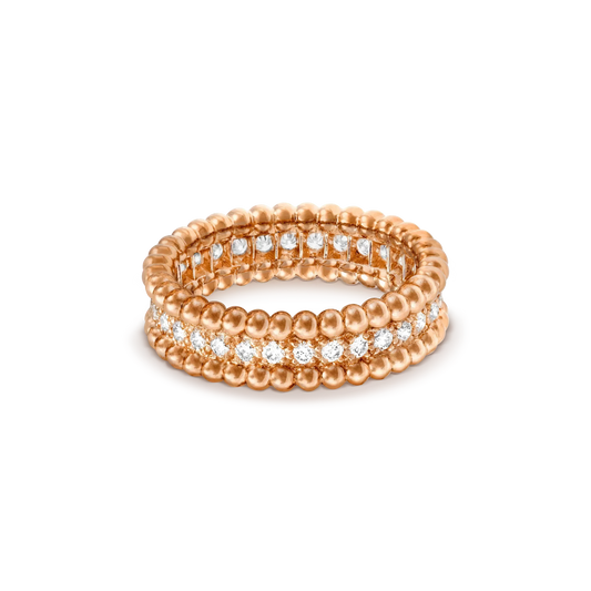 [Luna Brilliance]PERLEE DIAMOND ROSE GOLD RING