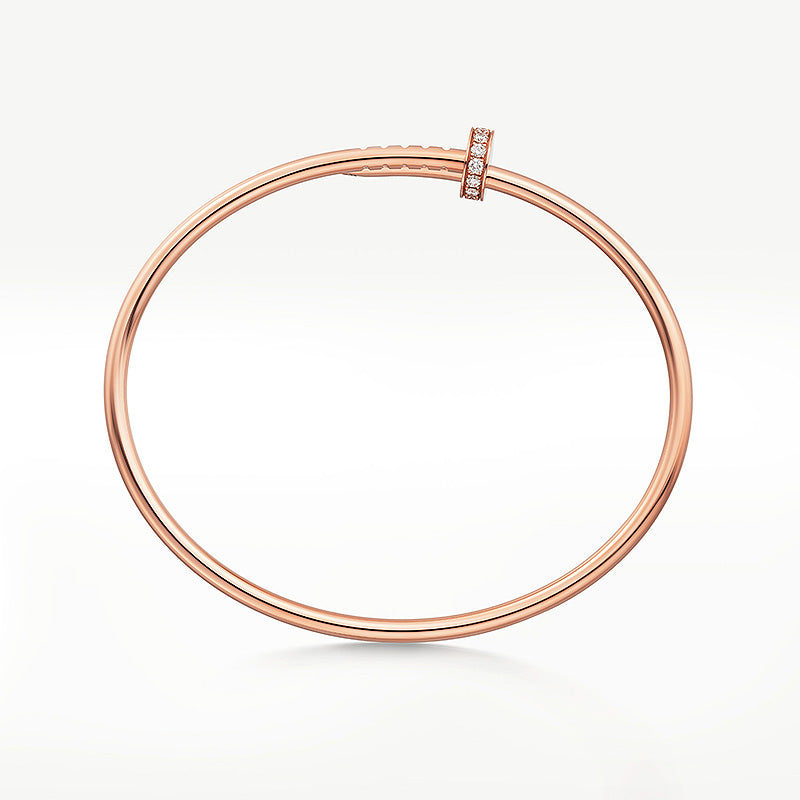 [Luna Brilliance]JUSTE BRACELET 2.5MM DIAMONDS