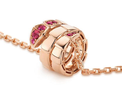 [Luna Brilliance]SERPENTI PEDANT NECKLACE