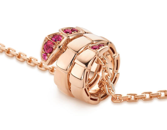 [Luna Brilliance]SERPENTI PEDANT NECKLACE