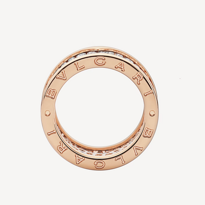 [Luna Brilliance]ZERO 1 WITH PAVED DIAMONDS ON THE SPIRAL RING