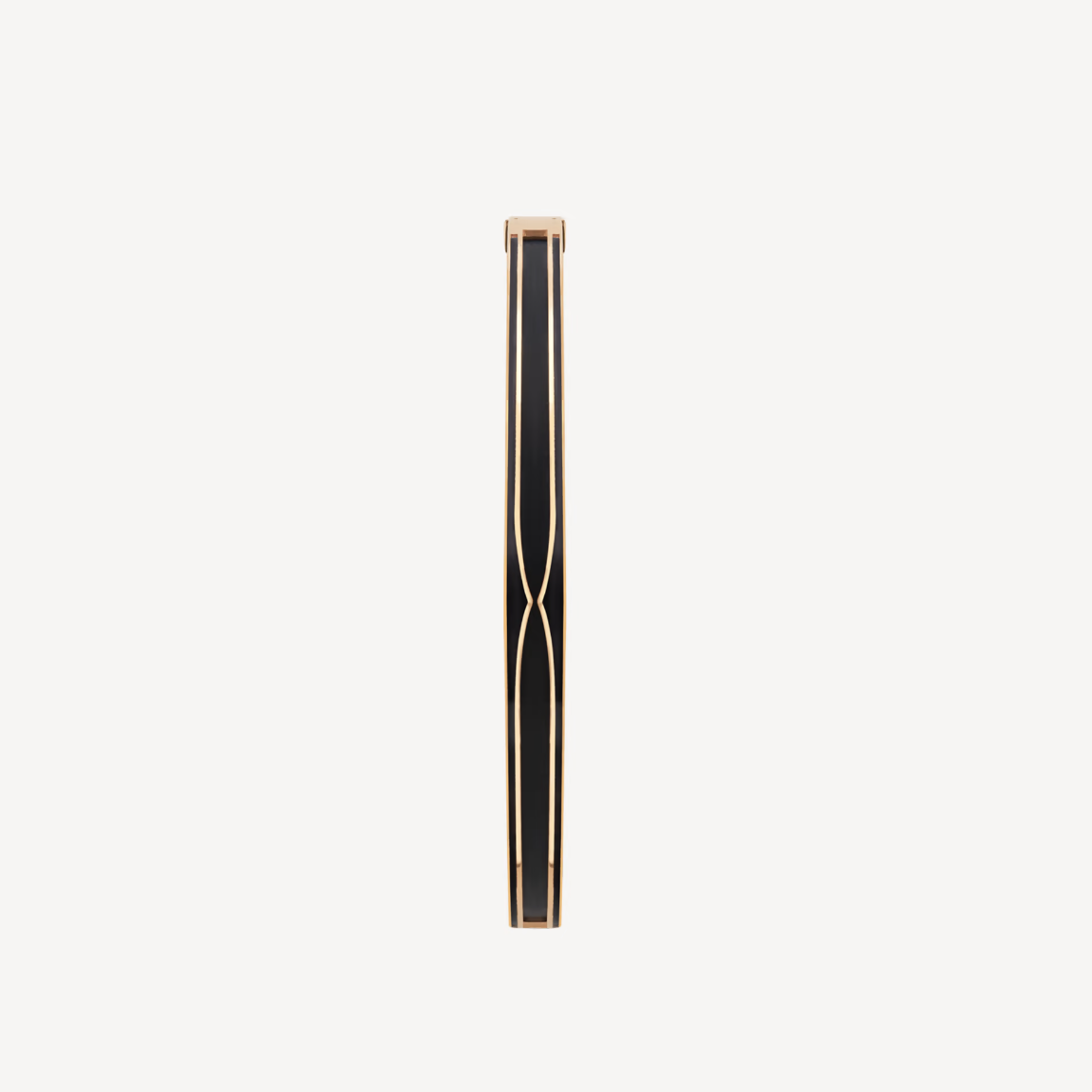 [Luna Brilliance]ZERO 1 PINK GOLD WITH MATTE BLACK CERAMIC BRACELET